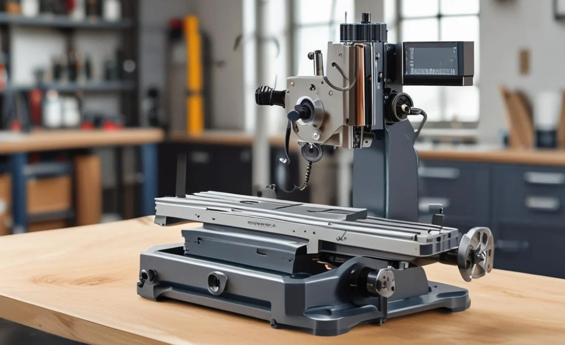 4.Klutch Mini Milling Machine