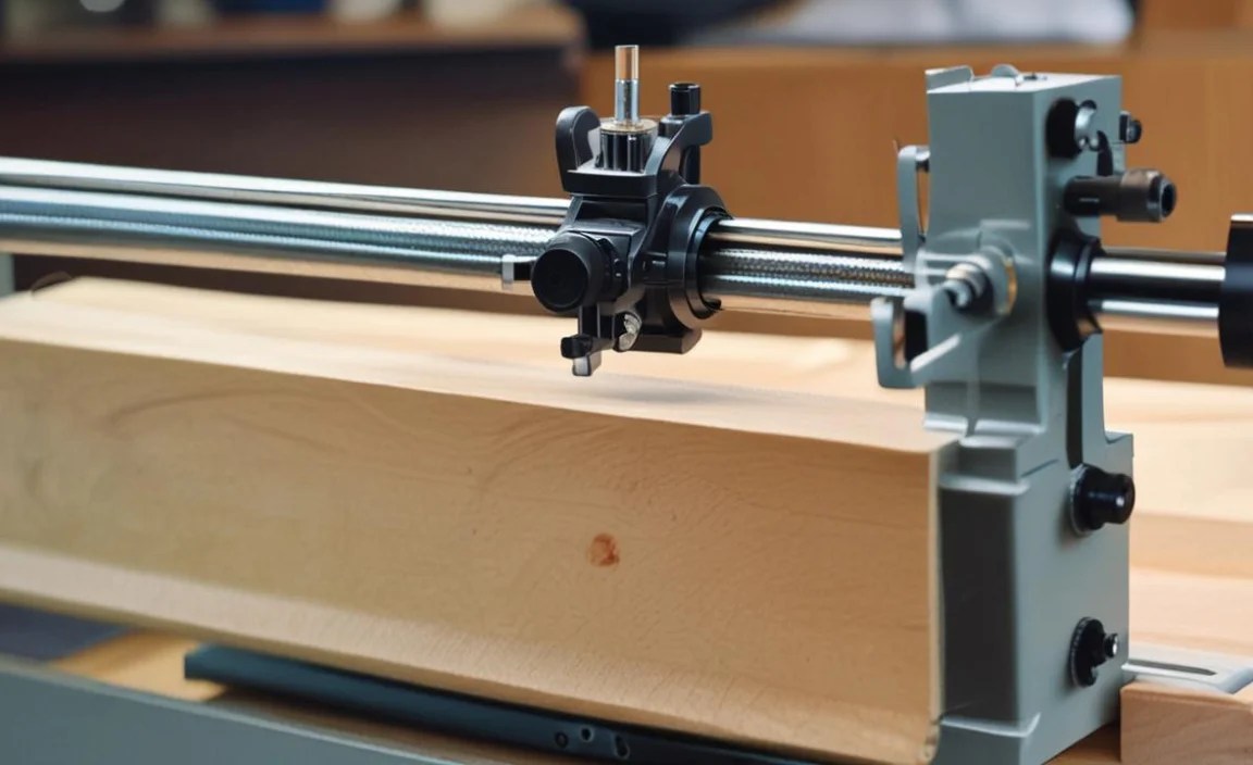Attaching the Tool Rest Adapter