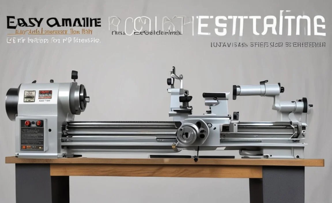 Easy Compact Metal Lathe Setup For Precision Projects