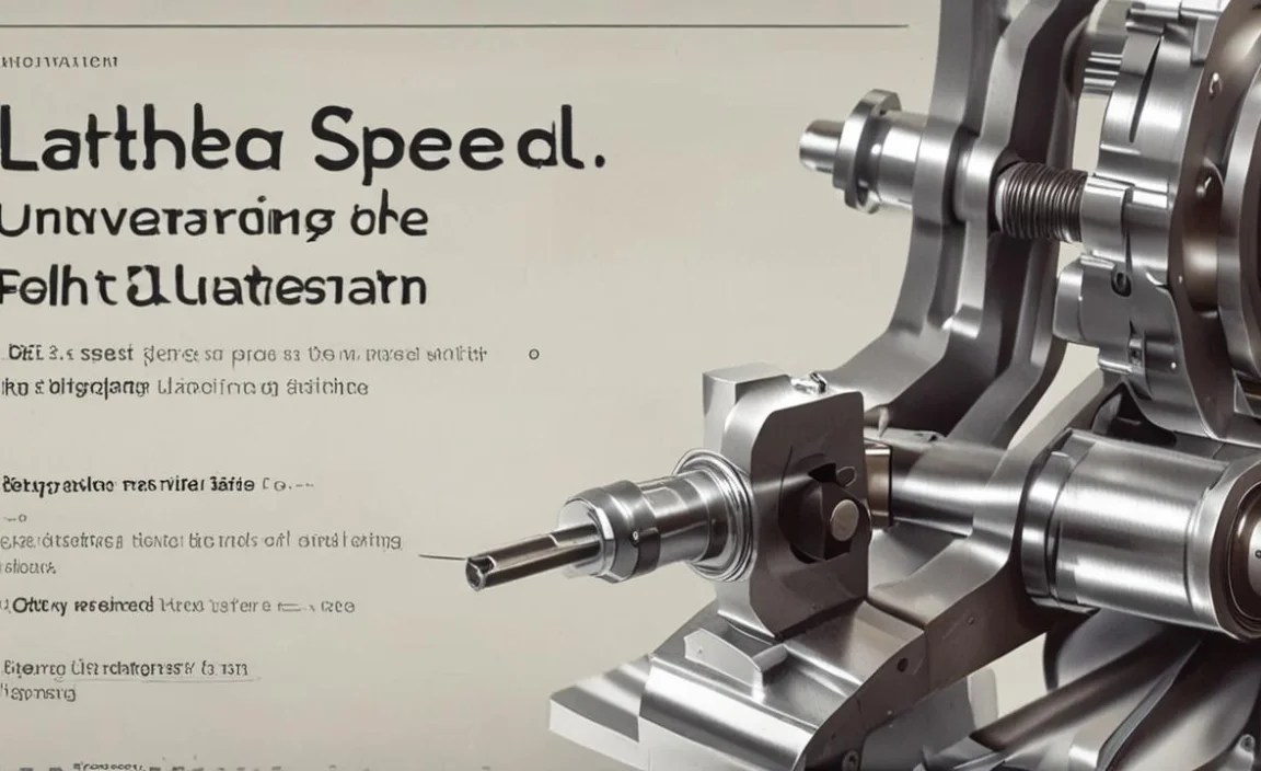 Examples Of Lathe Speed Calculation