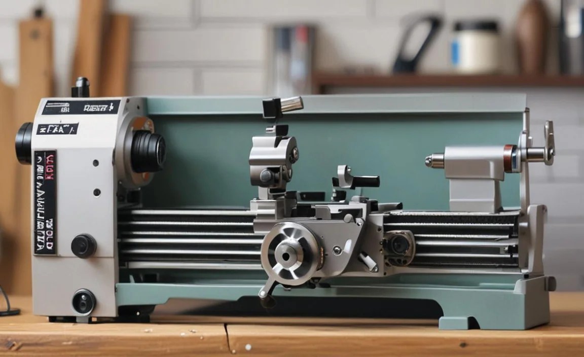 Mini Lathe Machine By SHOP FOX