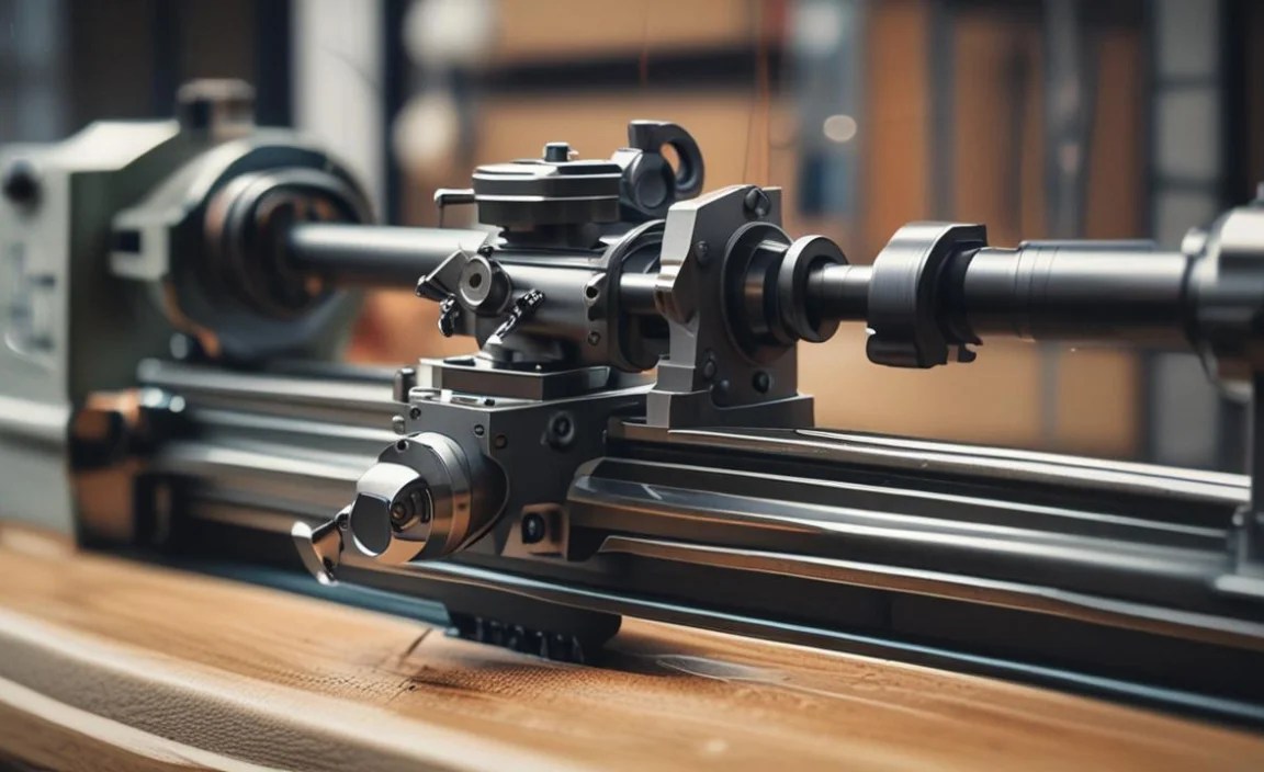Mounting The Material On The Lathe
