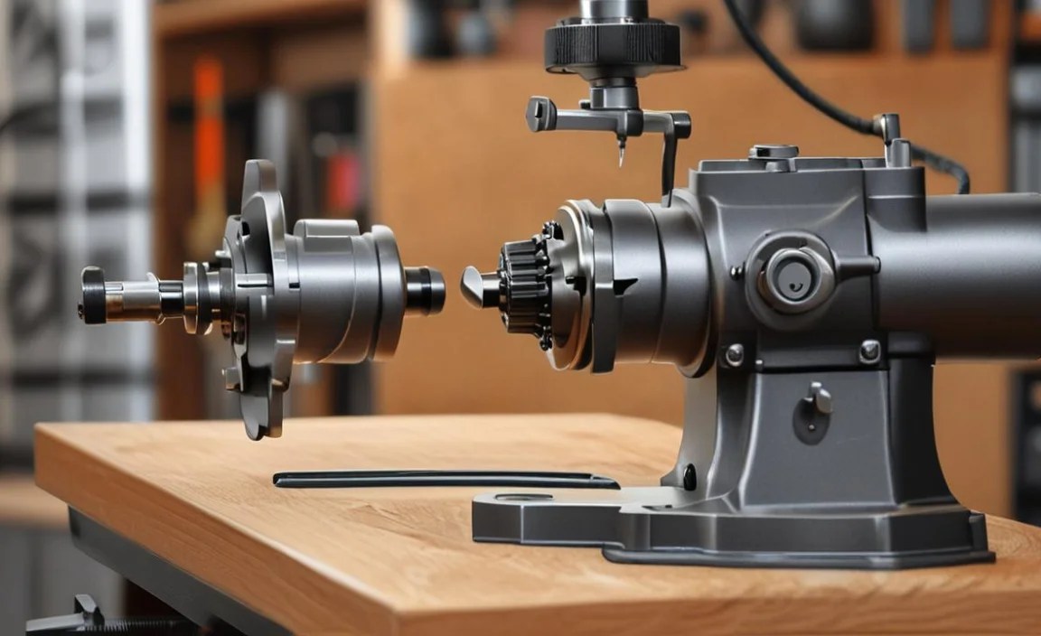 Wood Lathe Scroll Chuck: