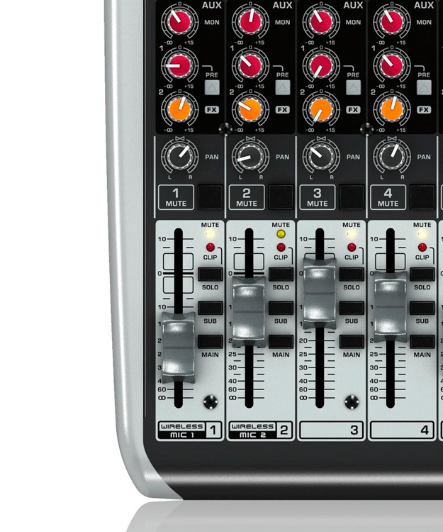 Behringer QX1832USB Mezcladora Latin Music