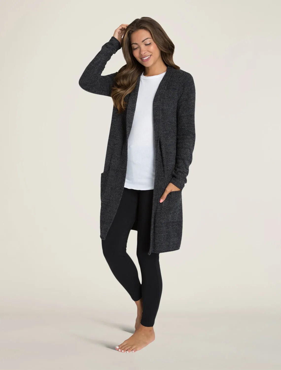 Barefoot Dreams CozyChic Lite® Cardigan Latitude 33