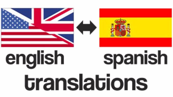 I Will Translate English To Spanish