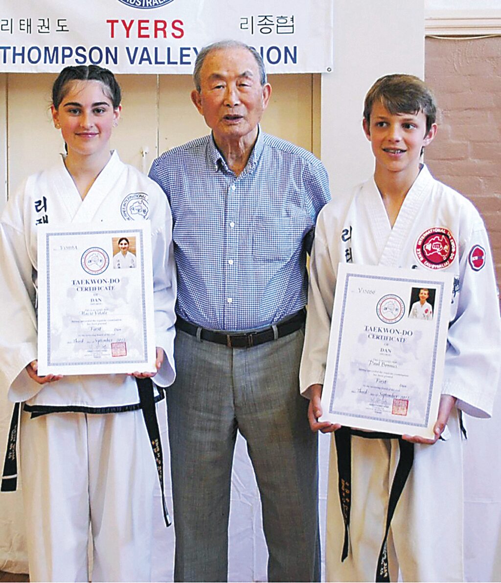 Youngest black belt recipients Latrobe Valley Express