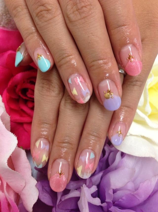 簡単に作れる！可愛いネイルデコパーツを自作する方法(メルティチョコ・リボン・水玉と花びらデザインの作り方) Latte