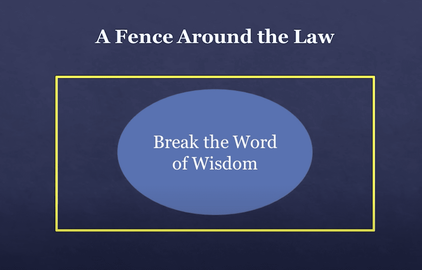 “Fence Laws” An Interesting Topic to Add to Your Come, Follow Me