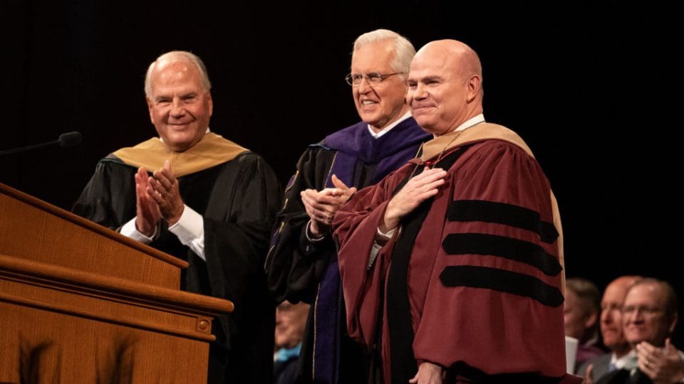 Elder Meredith Inaugurated as 18th President of BYUIdaho Meridian