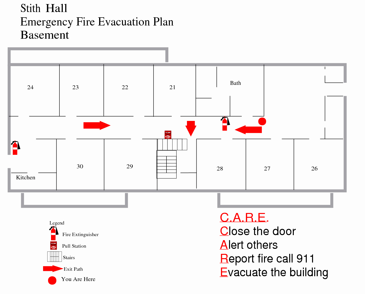 Fire Evacuation Procedure Template