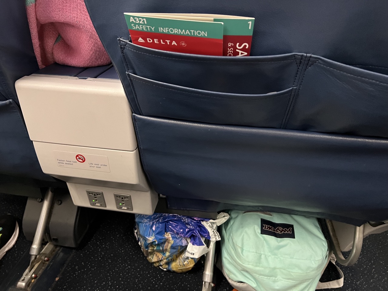 Delta First Class Review Domestic