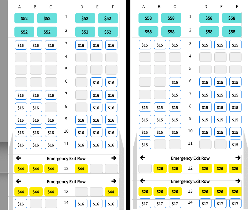 Spirit_CheapestFlight_Seats Lattes and Runways