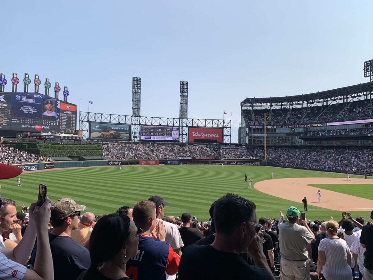 A parent's guide to a Chicago White Sox game with a baby