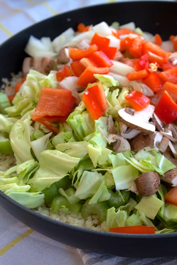 Cauliflower Rice Stir Fry Laughing Spatula