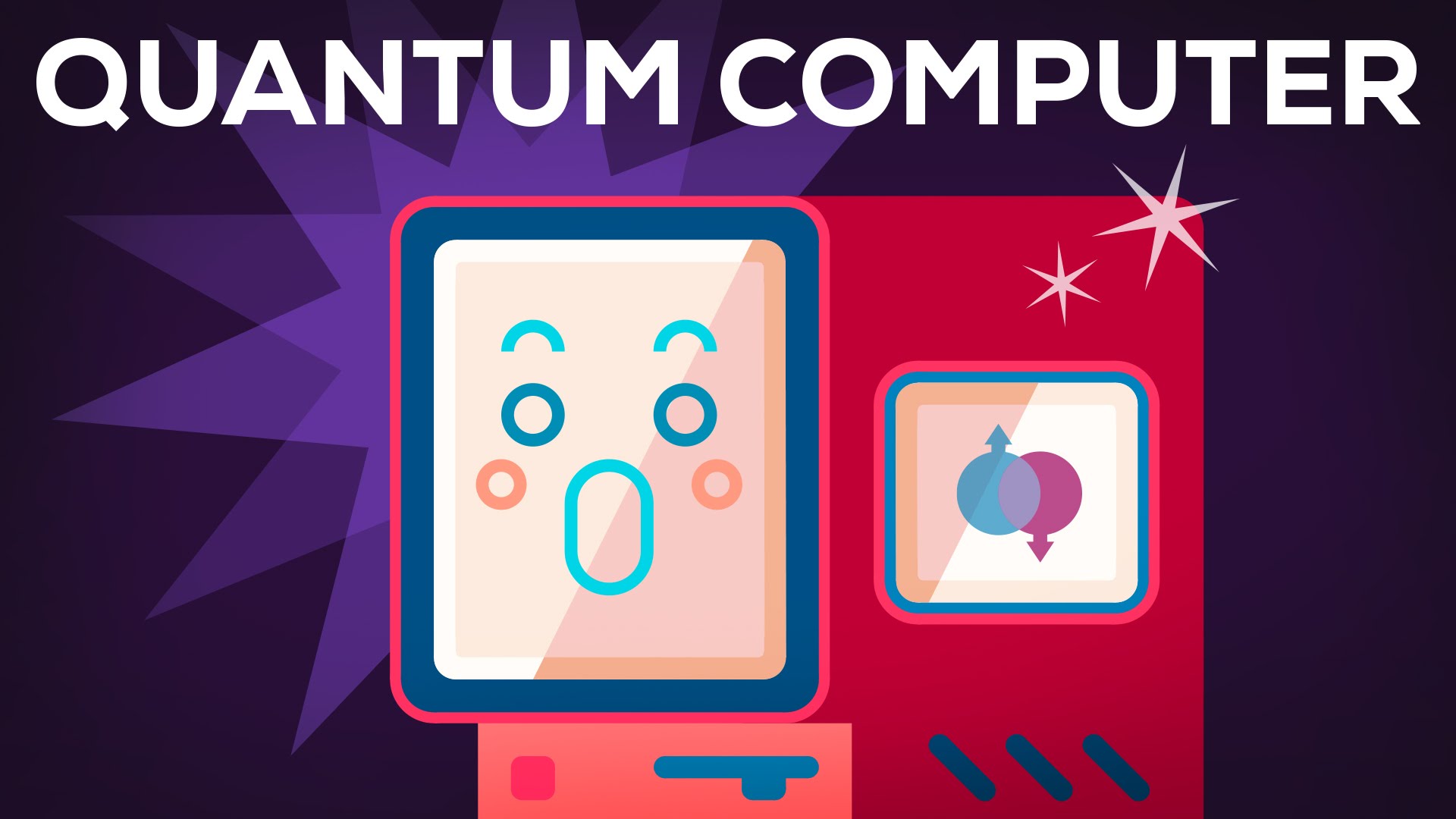 An Animated Explanation of Quantum Computers and the Unique Challenges