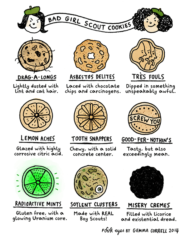 Bad Girl Scout Cookies