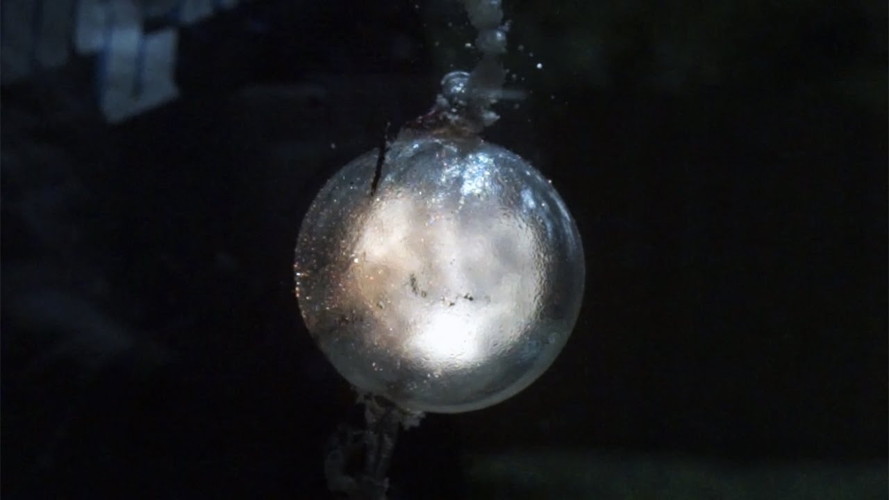 Super Slow Motion Video of Firecrackers Exploding Underwater Filmed at