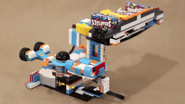 A Whimsical LEGO Vortex Halloween Candy Launcher