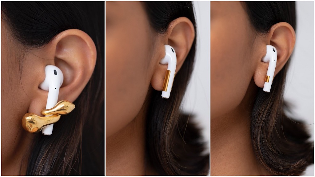 Clever Earrings Designed to Hold AirPods in Place