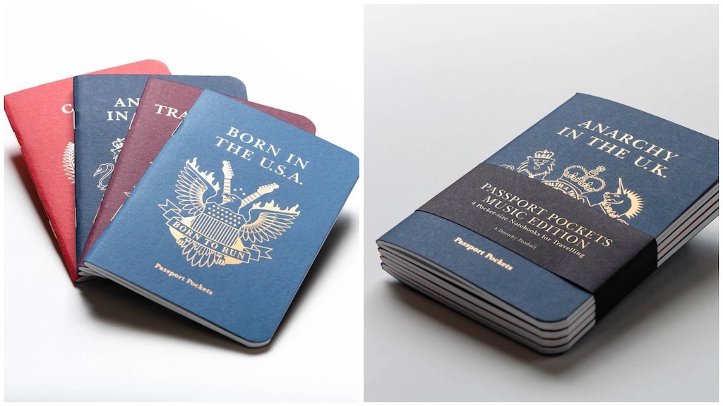 Clever Collection of Notebooks That Look Like Passports With