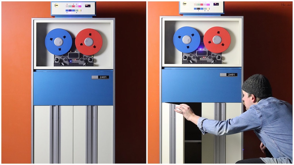 A Clever Custom Storage Inspired by the Classic 1964 IBM 2401