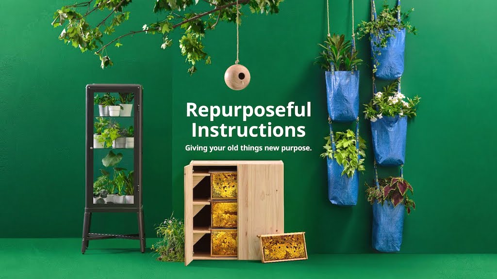 How to Repurpose IKEA Furniture and Shopping Bags