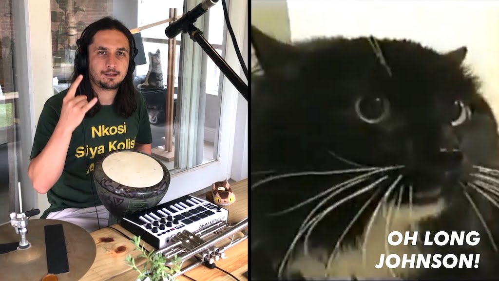 A Reggae Remix of the Classic 'Oh Long Johnson' Cat