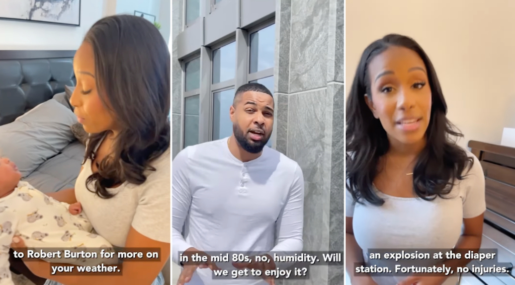 News Anchor Parents Hilariously Present Their Newborn Daughter's