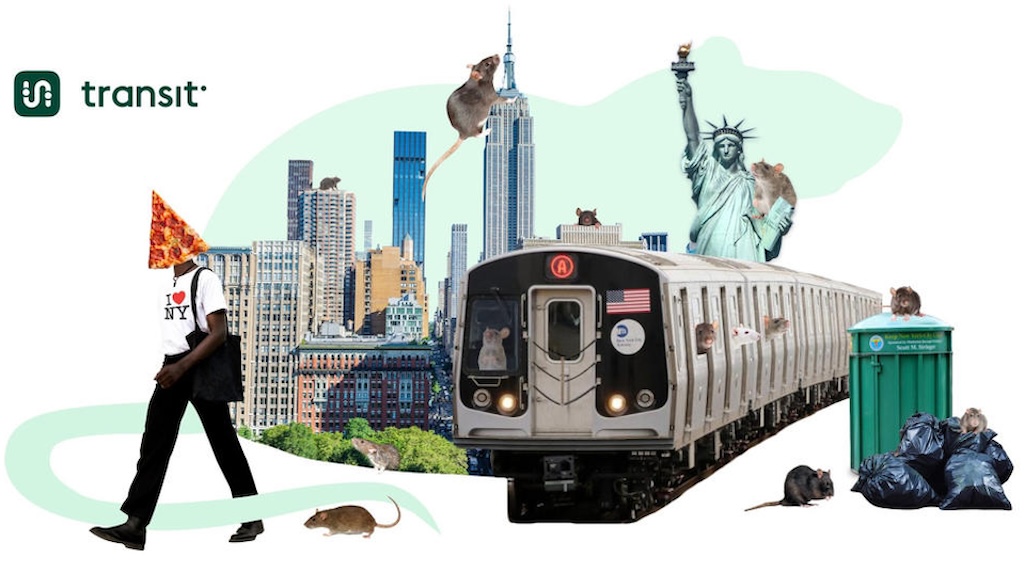 Transit App Shows Rat Activity on the NYC Subway