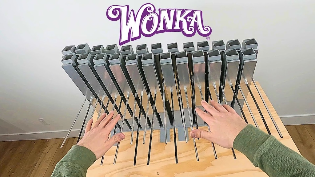 Percussionist Performs Movie Themes on a Variety of Unique Instruments