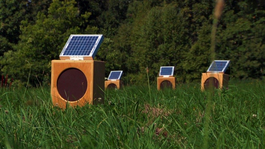 Sun Boxes, A SolarPowered Outdoor Sound Installation