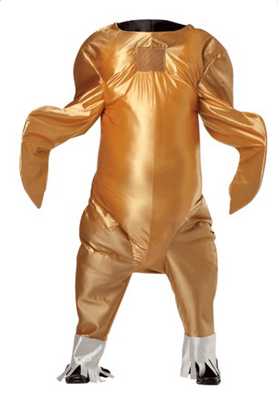A Full Body Costume That Makes You Look Like a Headless Turkey