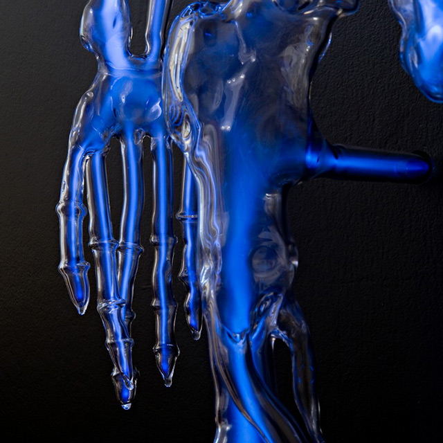 Embodiment, A Incredible Glowing Skeleton Sculpture