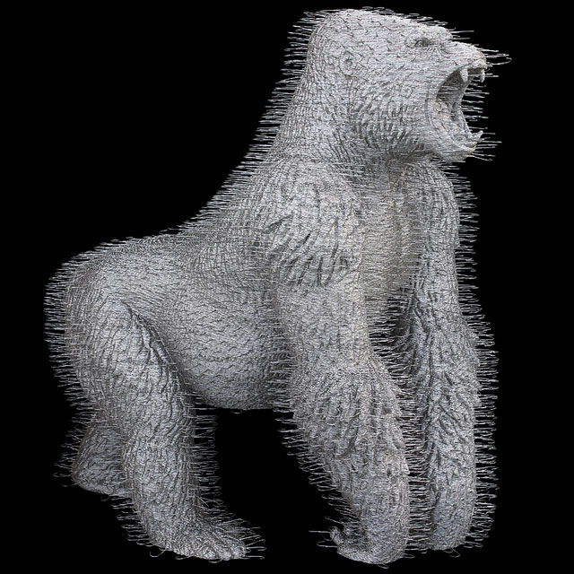 Coathangers, David Mach's LargeScale Wire Hanger Sculptures