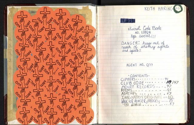 Scans of Keith Haring's Journals (19781982)