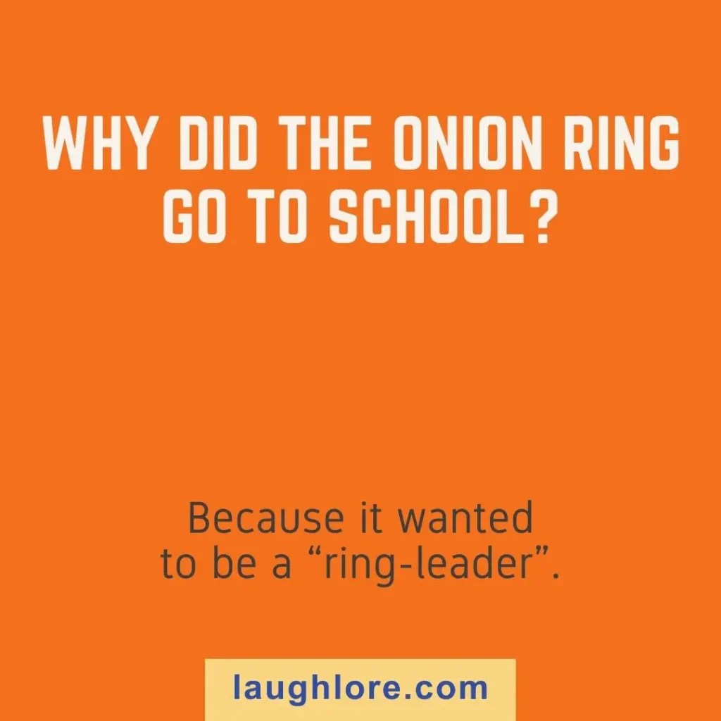 100 Onion Ring Jokes to Make You Smile