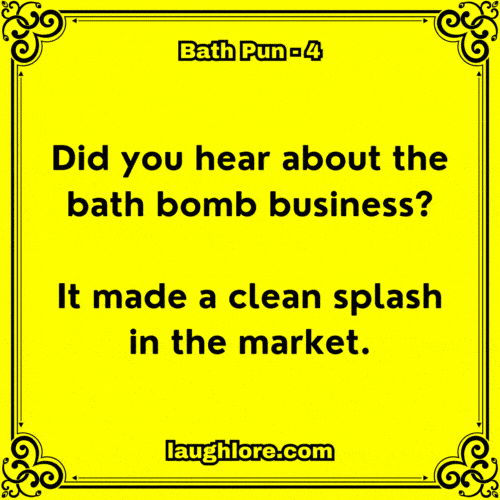 125 Bath Puns