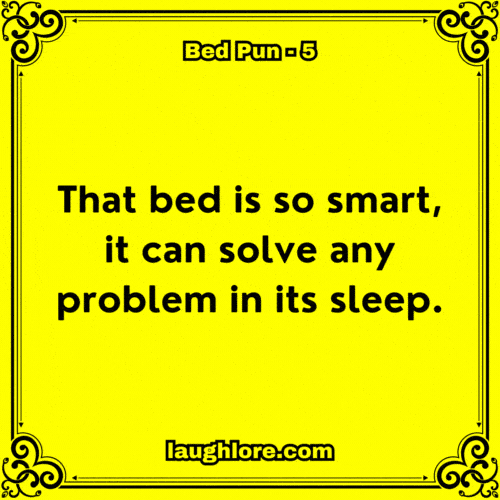 150 Bed Puns