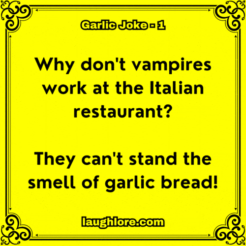 150 Garlic Jokes