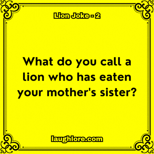 125 Lion Jokes