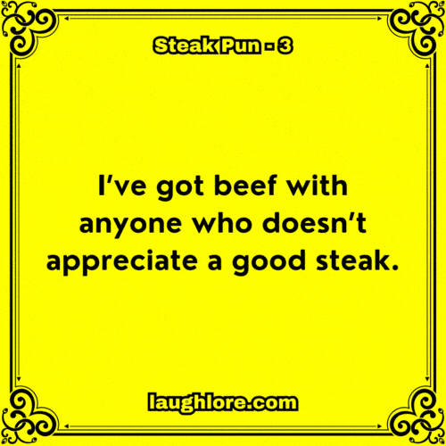 150 Steak Puns