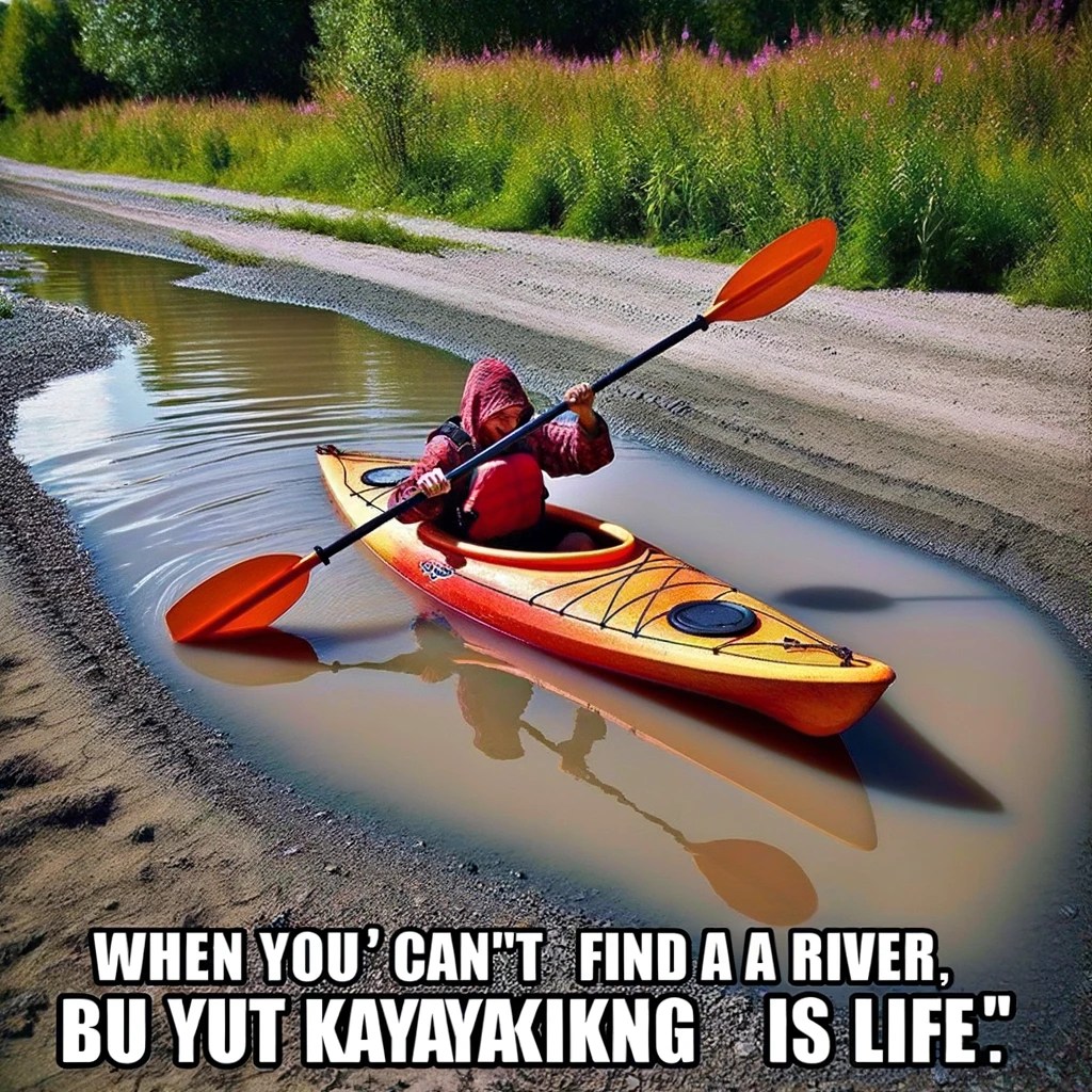 27 Hilarious Kayak Memes to Make Every Paddler Laugh Out Loud 🛶😂