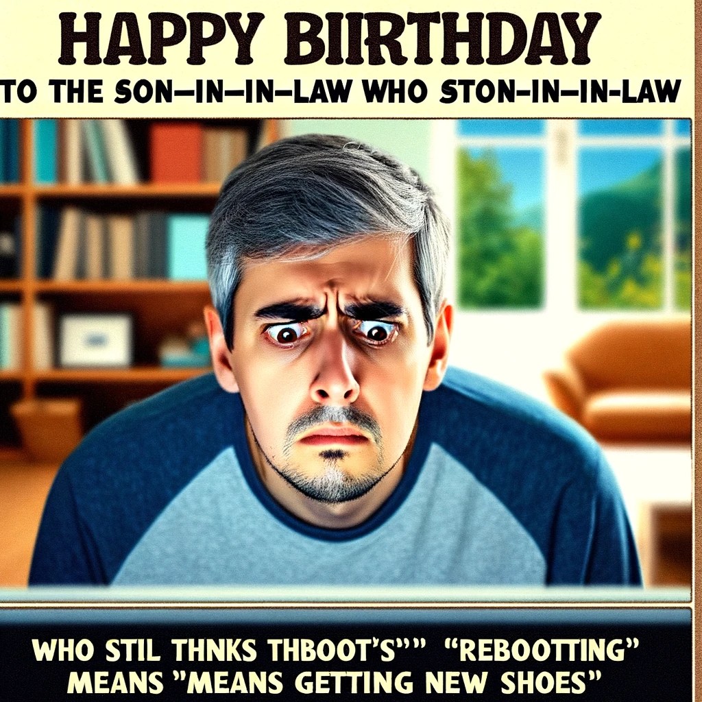 27 Hilarious SoninLaw Birthday Memes to Brighten His Special Day  