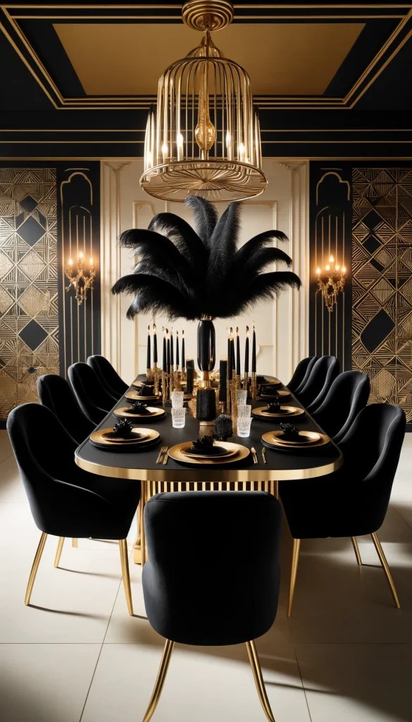 20 Stylish Black Dining Table Decorating Ideas to Elevate Your Home