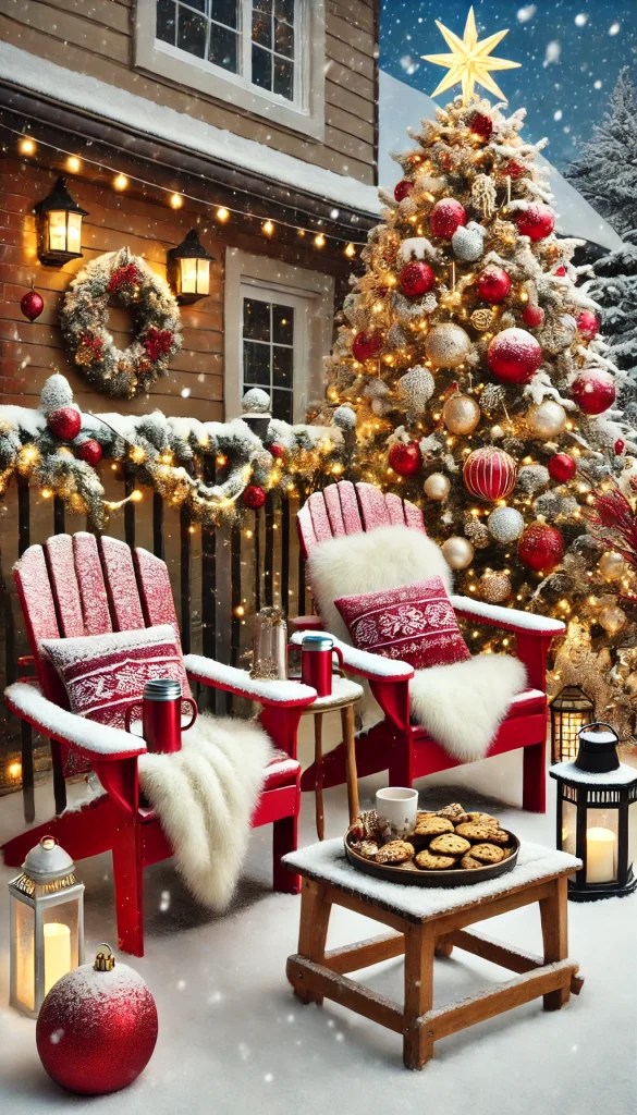🎅 Festive & Fabulous 20+ Christmas Patio Decorating Ideas You’ll Love