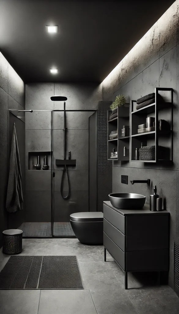 🖤 21 Stunning Black Bathroom Decor Ideas You Need to See Right Now! 🛁