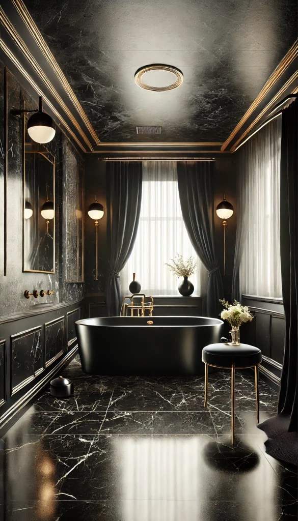 🖤 21 Stunning Black Bathroom Decor Ideas You Need to See Right Now! 🛁