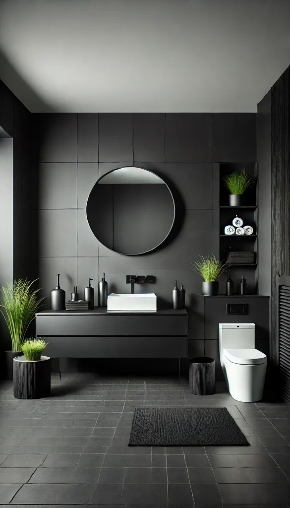 🖤 21 Stunning Black Bathroom Decor Ideas You Need to See Right Now! 🛁