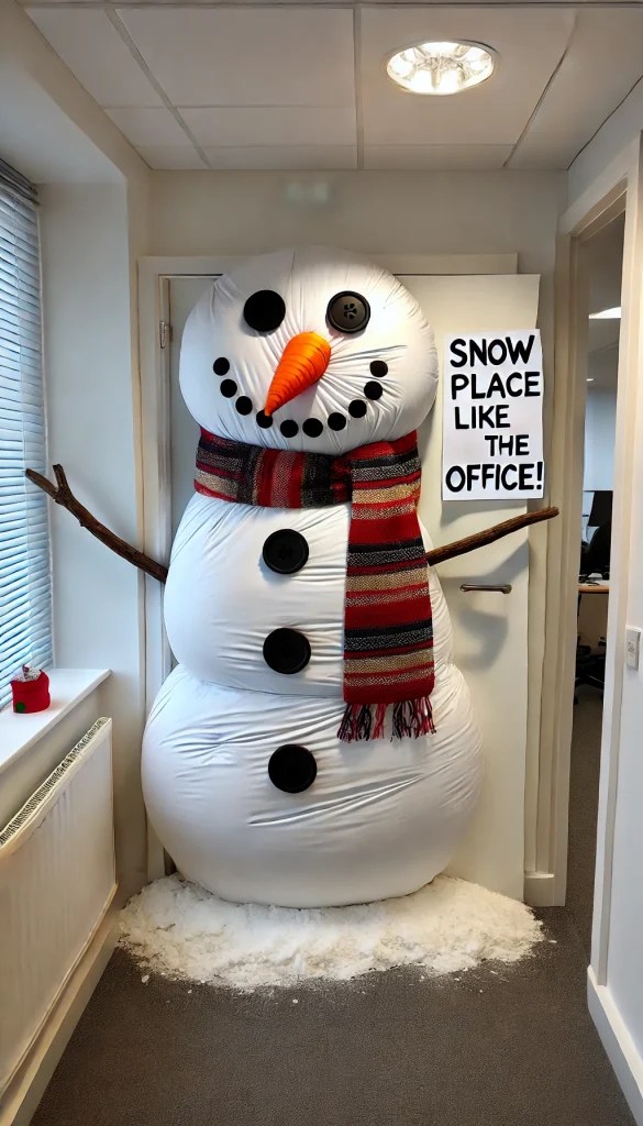 🎄 20 Hilarious Office Christmas Door Decorating Contest Ideas That Will